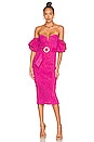 view 1 of 4 Penelope Midi Dress in Hot Pink