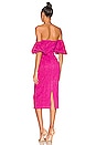 view 3 of 4 Penelope Midi Dress in Hot Pink
