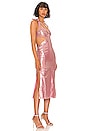 view 2 of 4 Graziella Midi Dress in Iridescent Pink