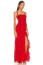 view 2 of 5 Maisie Gown in Ruby Red