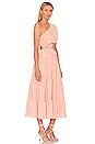 view 2 of 3 Malia Midi Dress in Orchid Pink in Orchid Pink check