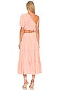view 3 of 3 Malia Midi Dress in Orchid Pink in Orchid Pink check