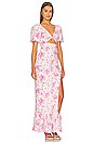 view 2 of 3 Mae Maxi Dress in Tea Party Pink