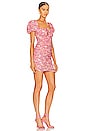 view 2 of 3 Stella Mini Dress in Pink Paisley