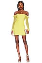 view 4 of 4 Gentille Mini Dress in Lemon Yellow