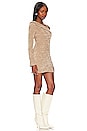 view 2 of 4 Shea Chenille Mini Dress in Mocha Latte