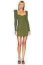 view 1 of 3 Elmore Mini Dress in Army Green