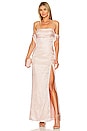 view 1 of 4 Parisa Gown in Soft Blush