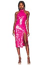 view 1 of 4 Malia Midi Dress in Hot Pink