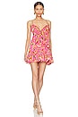 view 1 of 3 Paloma Mini Dress in Pink Sangria Sunset