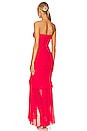 view 3 of 4 Giules Gown in Cherry Red