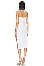 view 3 of 3 x Jetset Christina Olive Midi Dress in White
