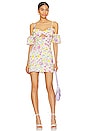 view 1 of 3 Marcelle Mini Dress in Watercolor Multi
