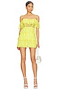 view 1 of 3 Rena Mini Dress in Lemon Yellow