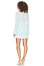 view 3 of 4 Cheyenne Shirt Dress in Blue Ice
