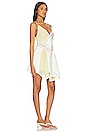 view 2 of 4 Cady Mini Dress in Ivory & Pale Yellow