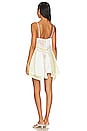 view 3 of 4 Cady Mini Dress in Ivory & Pale Yellow