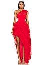 view 1 of 3 Soriya Gown in Royal Red
