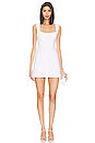 view 1 of 3 Clemence Mini Dress in White