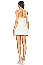 view 3 of 3 Emma Mini Dress in White