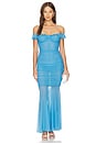 view 1 of 3 Khalyla Gown in Blue