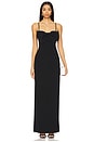 view 1 of 3 Sadie Gown in Black