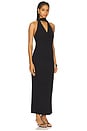 view 2 of 3 Kelly Halter Gown in Black