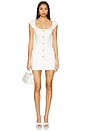 view 1 of 3 Genevieve Mini Dress in White