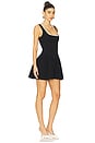view 2 of 3 Cynthia Mini Dress in Black & White