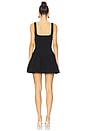 view 3 of 3 Cynthia Mini Dress in Black & White