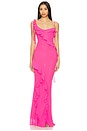 view 1 of 4 Teagan Gown in Pink