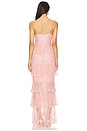 view 3 of 4 Zelda Fitz Gown in Mauve Pink