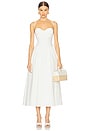 view 1 of 3 Serena Midi Dress in White