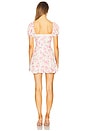 view 3 of 3 Priscilla Mini Dress in Vintage Pink & Ivory