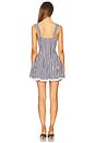 view 3 of 4 Reece Mini Dress in Black & White