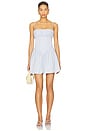 view 1 of 3 Austin Mini Dress in Dusty Blue