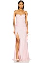 view 1 of 4 Salma Gown in Baby Pink