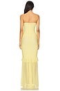 view 3 of 3 Giules Gown in Light Yellow