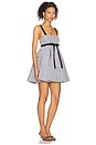 view 2 of 4 Micah Mini Dress in Black & White Gingham