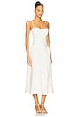 view 2 of 3 Sky Midi Dress in Ivory