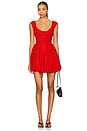 view 1 of 3 Summer Mini Dress in Cherry Red