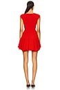 view 3 of 3 Summer Mini Dress in Cherry Red