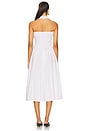 view 3 of 3 x Yhasmina Ferrara Alexis Midi Dress in White