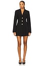view 1 of 3 Dahlia Blazer Dress in Black