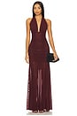 view 1 of 3 Shella Gown in Oxblood