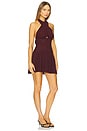 view 2 of 3 Alina Mini Dress in Oxblood