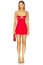 view 1 of 4 Blaire Mini Dress in Cherry Red