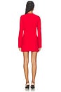 view 3 of 3 Alexandra Mini Dress in Cherry Red
