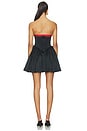 view 3 of 3 Nuria Mini Dress in Black & Red