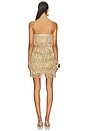 view 3 of 4 Samara Mini Dress in Gold
